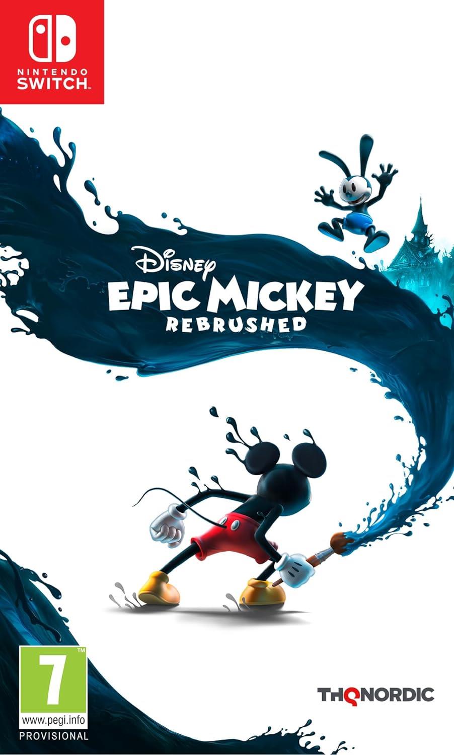 SONY GAME NINTENDO SWITCH DISNEY EPIC MICKEY REBRUSHED